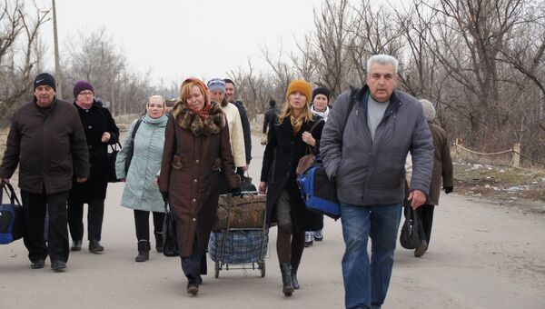 Родственники украинских военнопленных прибыли в ЛНР. 12.03.2017