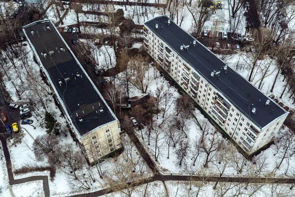 Пятиэтажные дома в Москве Пятиэтажные дома в Москве