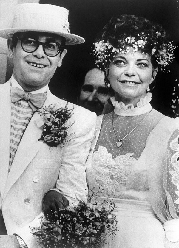 Свадьба Элтона Джона и Ренаты Блауэл, 14 февраля 1984