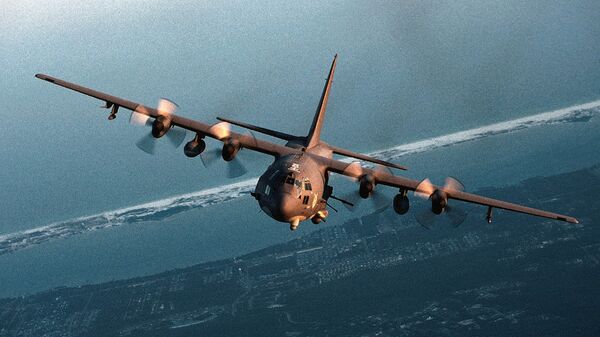 Cамолет AC-130 ВВС США. Архивное фото