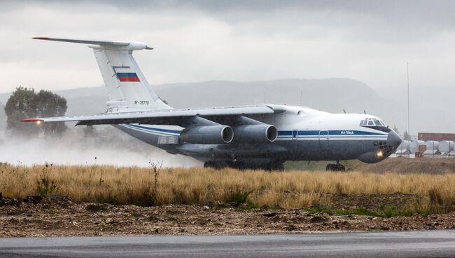 Самолет Ил-76 МД ВКС России. Архивное фото