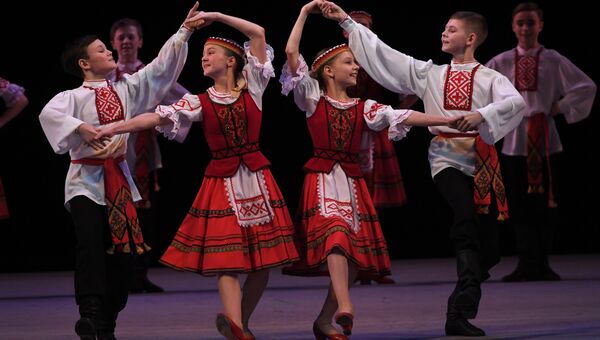 Государственный академический ансамбль народного танца имени Игоря Моисеева. Архивное фото