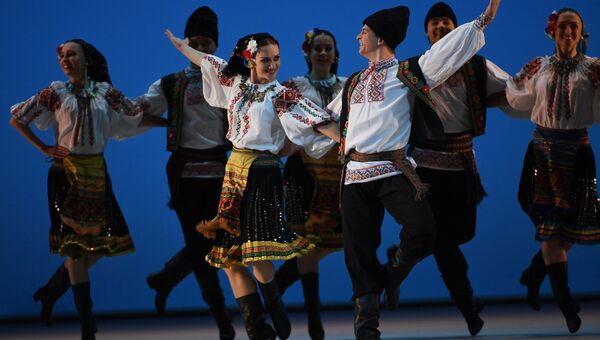 Концерт ансамбля народного танца имени Игоря Моисеева. Архивное фото
