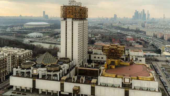 Здание президиума Российской Академии наук в Москве. Архивное фото