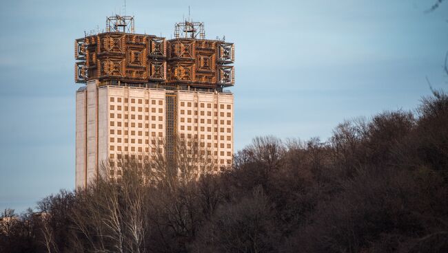 Здание президиума Российской Академии наук в Москве. Архивное фото