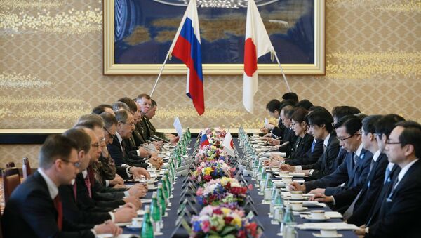 Переговоры министров иностранных дел и министров обороны России и Японии в формате два плюс два в Токио. 20 марта 2017