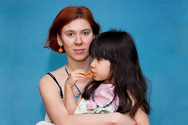 Елена Евина с дочерью Надин Елена Евина с дочерью Надин