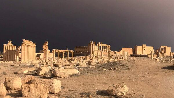 Пальмира при поддержке ВКС РФ была взята войсками Сирийской Арабской Республики. Архивное фото
