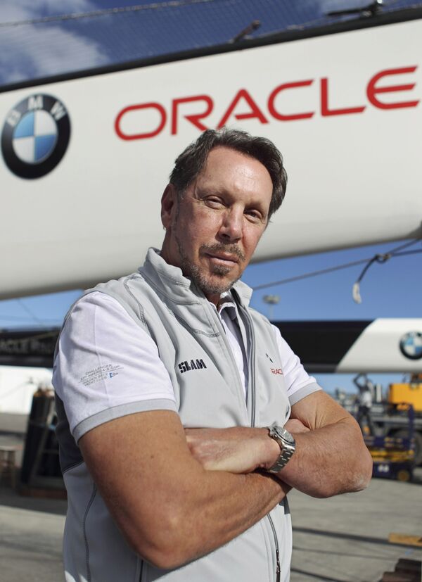 Предприниматель Ларри Эллисон основал компанию Oracle, сделавшую его миллиардером