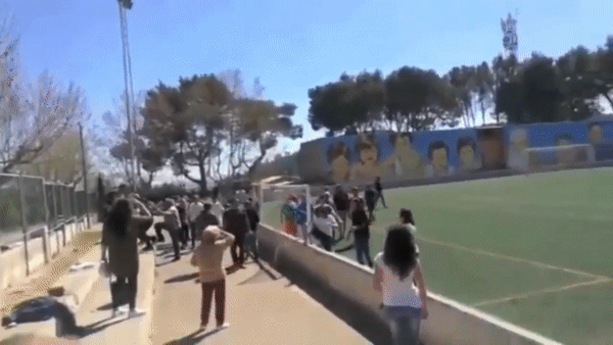 В Испании детский футбольный матч прервали из-за драки родителей