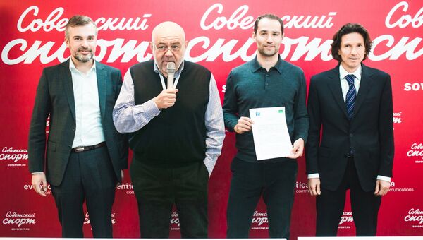 Александр Зотов, Юрий Каннер, Роман Широков и Алексей Смертин