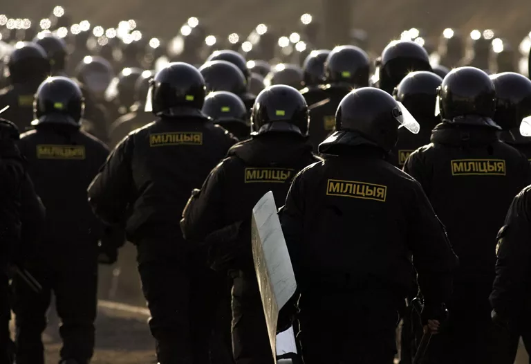 Сотрудники правоохранительных органов Белоруссии Сотрудники правоохранительных органов Белоруссии