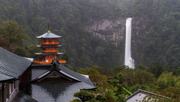Водопад Нати-но таки в Японии