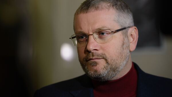 Сопредседатель фракции Оппозиционного блока в Верховной раде Украины Александр Вилкул