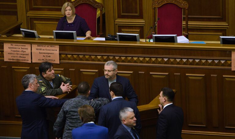 Сопредседатель фракции Оппозиционного блока в Верховной раде Украины Александр Вилкул Сопредседатель фракции Оппозиционного блока в Верховной раде Украины Александр Вилкул