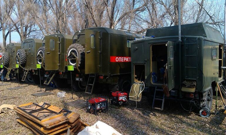 Пожар на складе боеприпасов в городе Балаклея Харьковской области. 23 марта 2017