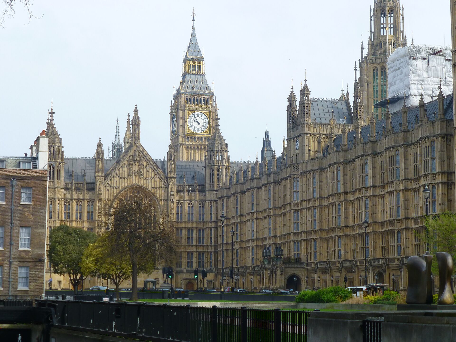 Здание парламента Великобритании в Лондоне Здание парламента Великобритании в Лондоне - РИА Новости, 1920, 14.05.2025