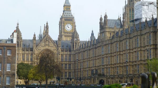 Здание парламента Великобритании в Лондоне.