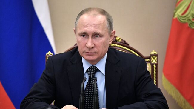 24 марта 2017. Президент РФ Владимир Путин. Архивное фото