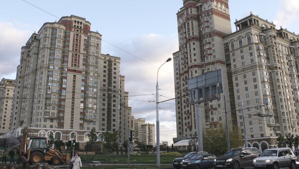 Жилой комплекс Шуваловский на Ломоносовском проспекте в Москве. Архивное фото