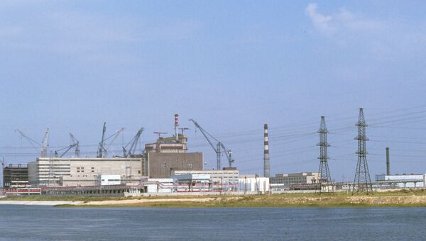 Здание первого блока Балаковской атомной электростанции. Архивное фото