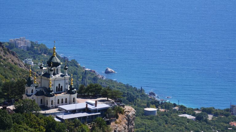 Церковь Воскресения Христова в поселке Форос в Крыму