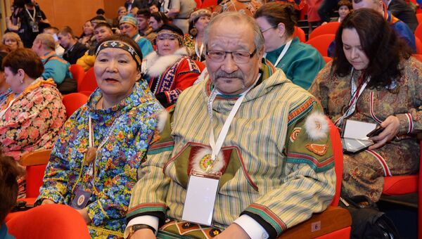 Участники форума коренных малочисленных народов Севера, Сибири и Дальнего Востока России Участники форума коренных малочисленных народов Севера, Сибири и Дальнего Востока России