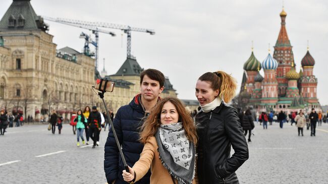 Красная площадь в Москве