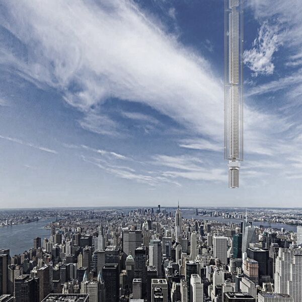 Дизайн башни-небоскреба конструкторского бюро Clouds Artchitecture Office Дизайн башни-небоскреба конструкторского бюро Clouds Artchitecture Office