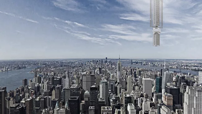 Дизайн башни-небоскреба конструкторского бюро Clouds Artchitecture Office
