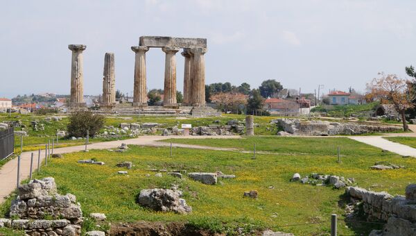 Вид на Храм Аполлона