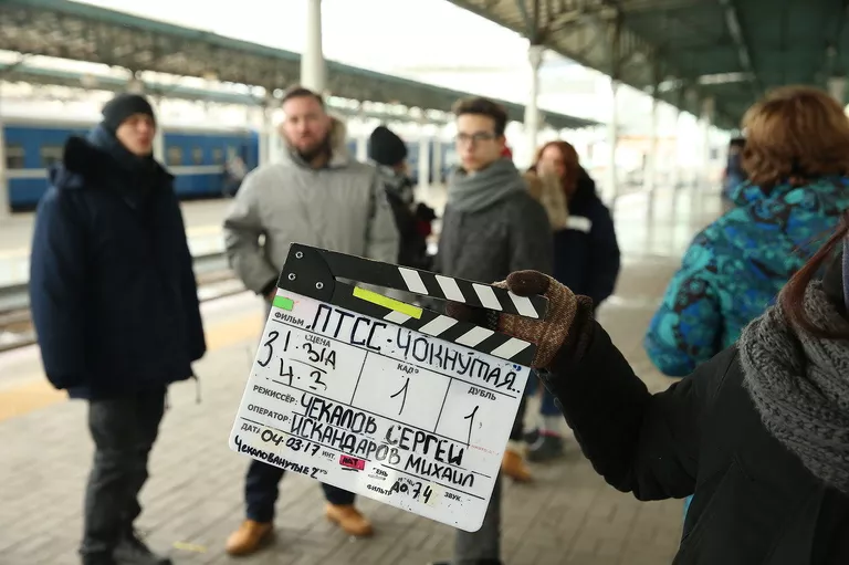 На съемках сериала По ту сторону смерти На съемках сериала По ту сторону смерти