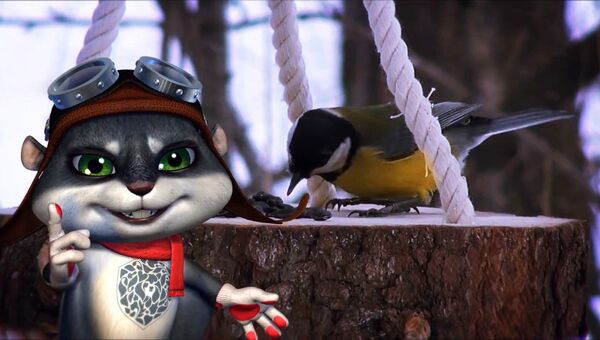 Анимационный герой Висимского заповедника учит детей помогать птицам