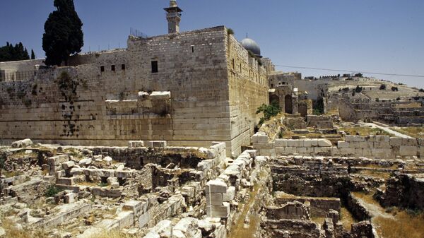 Храм Соломона в руинах