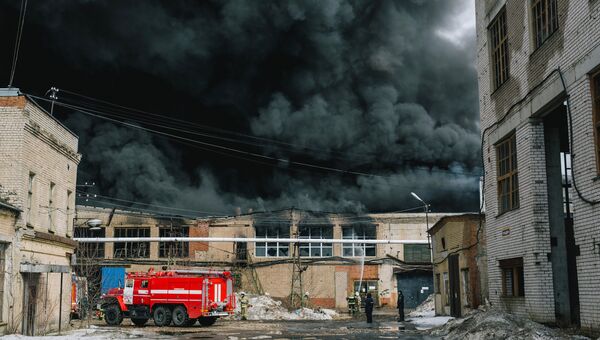 Пожар в Иваново