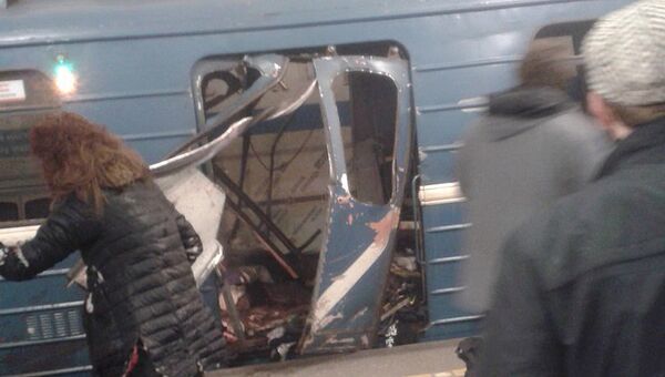 Взрыв в метрополитене в Санкт-Петербурге