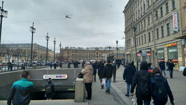 Взрыв произошел в метро Санкт-Петербурга. 3 апреля 2017