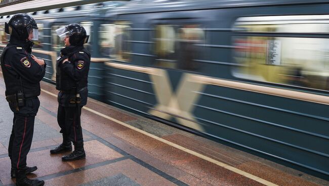 В московском метро. Архивное фото