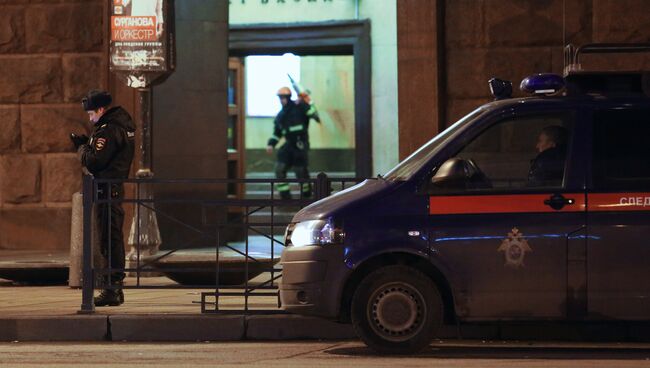 Взрыв в метро в Санкт-Петербурге