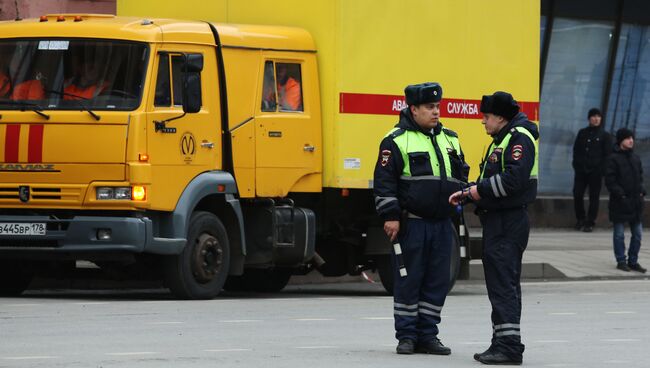 Взрыв в метро в Санкт-Петербурге