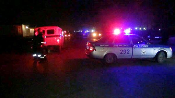 Кадры с места нападения на наряд ДПС в Астрахани, где погибли двое полицейских Кадры с места нападения на наряд ДПС в Астрахани, где погибли двое полицейских