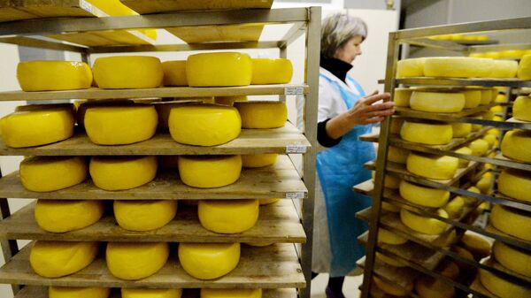 Участок производства твердого сыра. Архивное фото