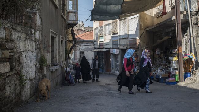 Сирийские беженцы. Архивное фото