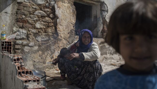 Сирийские беженцы. Архивное фото