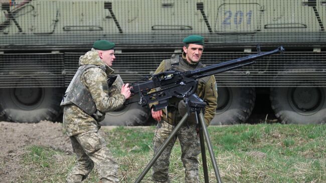 Украинские военные. Архивное фото