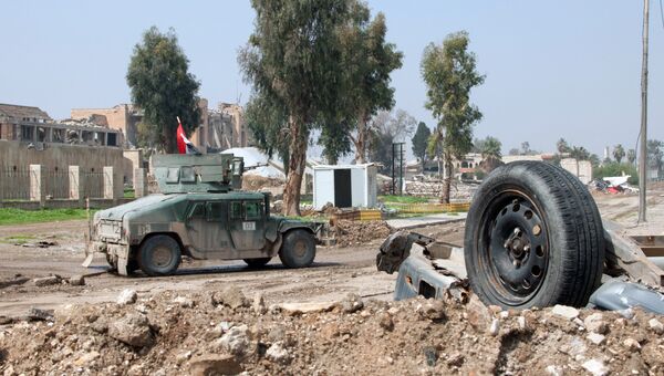 Автомобиль иракской армии в Мосуле. Архивное фото