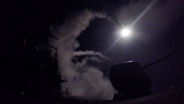 Удар США по базе в Сирии