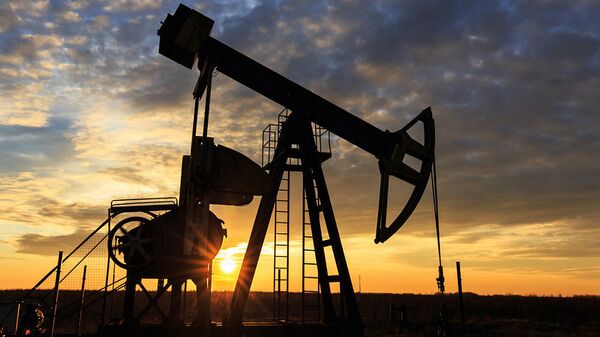 Добыча нефти в Техасе, США Добыча нефти в Техасе, США