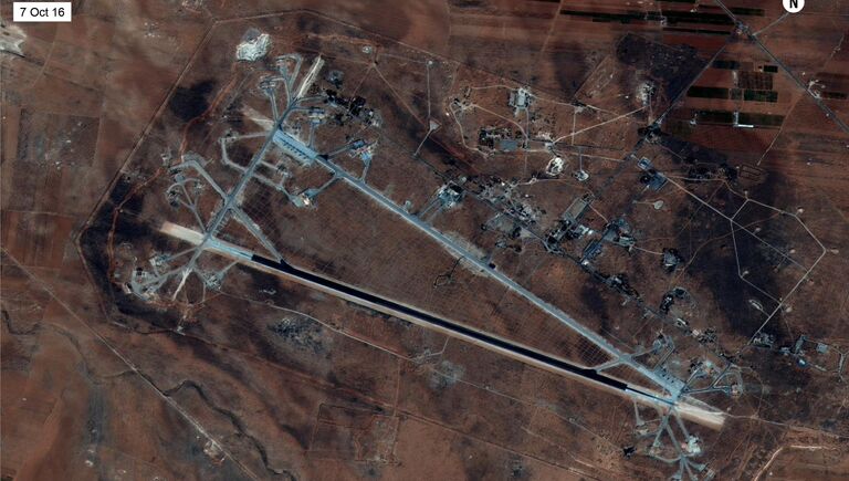 Аэродром Шайрат в Хомс, Сирия