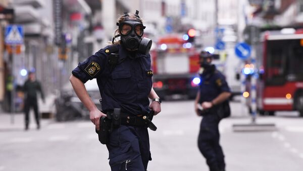 Шведские полицейские. Архивное фото